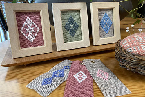 こぎん刺し展示・体験「ゆめみるこぎん館」
